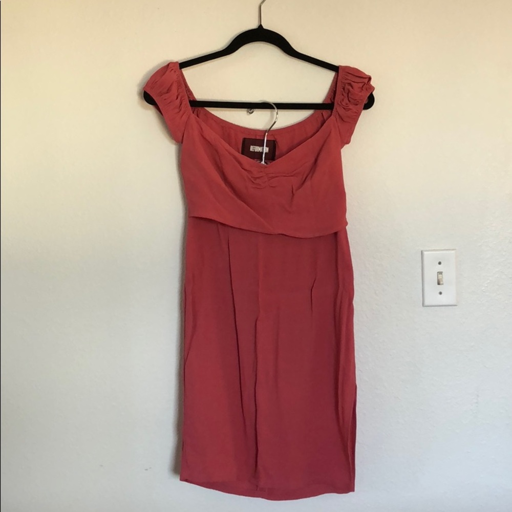 Reformation top and skirt set.